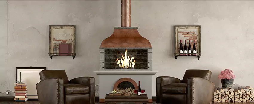 Thelin Hearth Products Providence Pellet Insert Fireplace Installation in Mineral Wells, TX