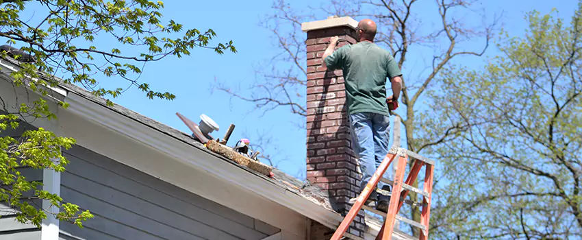 Vinyl and PVC Chimney Flashing Installation in Mineral Wells, TX