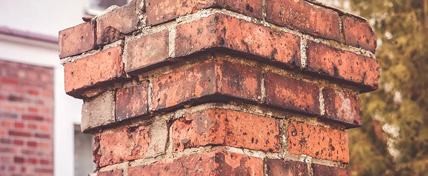 Cracked Chimney Bricks Repair Cost in Mineral Wells, Texas