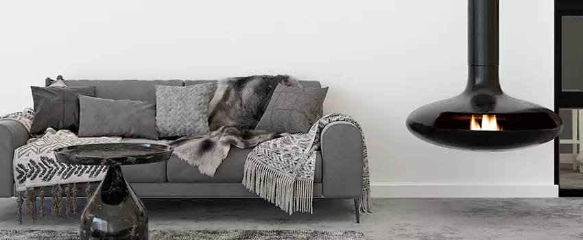 Circular Hanging Fireplace Installation Services in Mineral Wells, TX